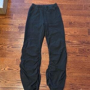 alo women’s Black Ruched Pants size small